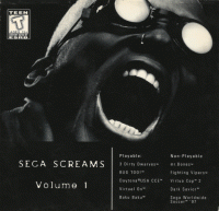 Sega Screams: Volume 1 Sega Saturn US box art
